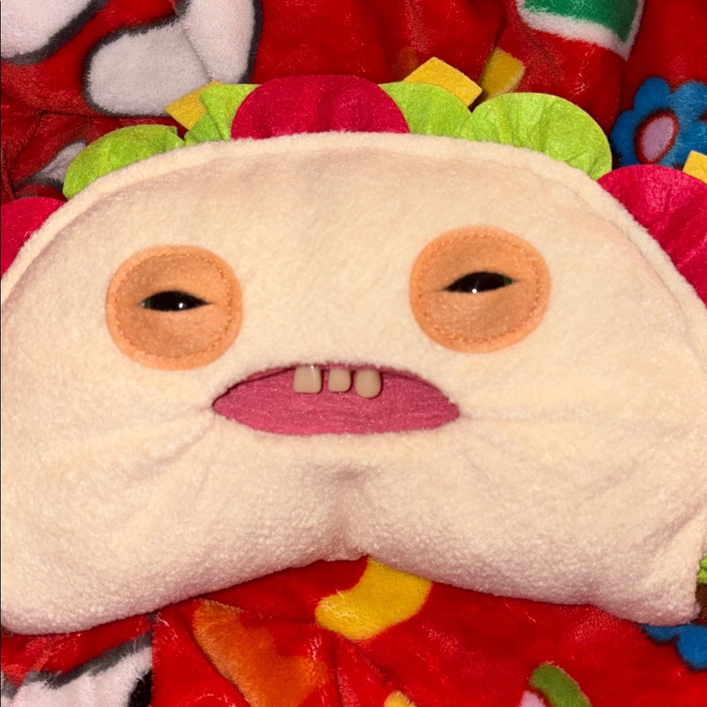 NEW! ZURU FUGGLER x FUGGALICIOUS | Taco! 9" Plush RARE QUICK SHIP - Picture 2 of 3